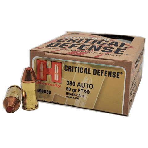 Hornady 380 ACP 90gr JHP