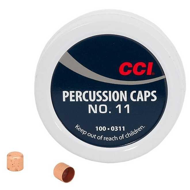 CCI Primers 11 Percussion Caps 100-Count
