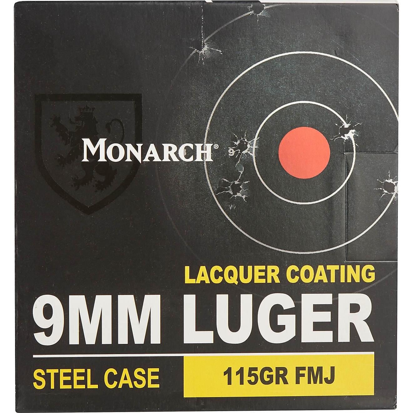 Monarch 9mm Luger 115 Grains Pistol Ammunition