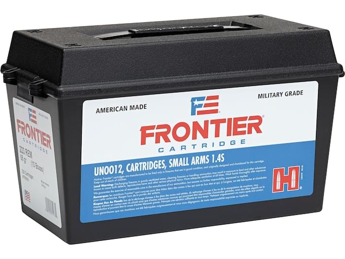 Frontier Cartridge Military Grade .223 Remington 55 Grain FMJ Ammo