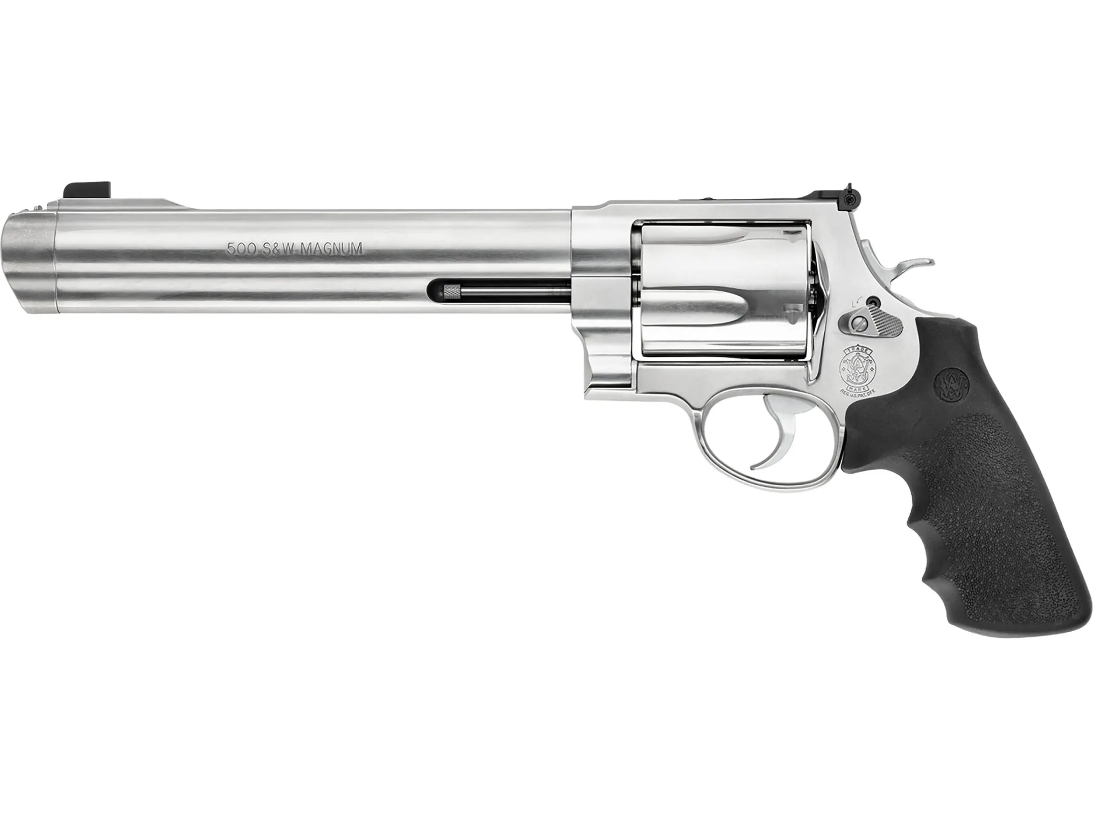 Smith & Wesson Model 500 Revolver 500 S&W Magnum 8.38 Compensated Barrel 5-Round Stainless Black - Image 2