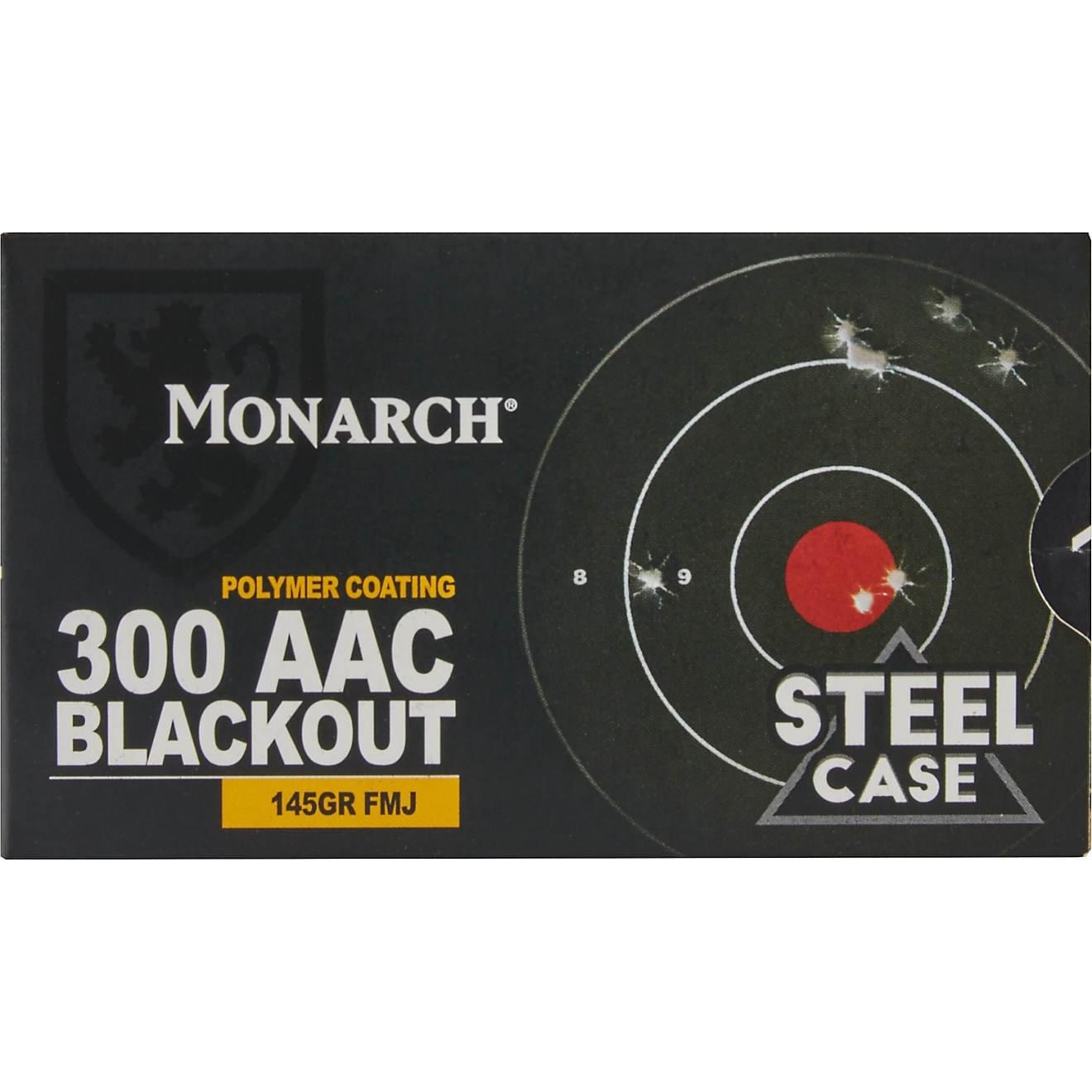Monarch 300 AAC Blackout 147-Grain FMJ Ammunition