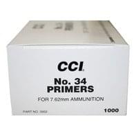 CCI 34 Large pistol primers (Box of 1,000)